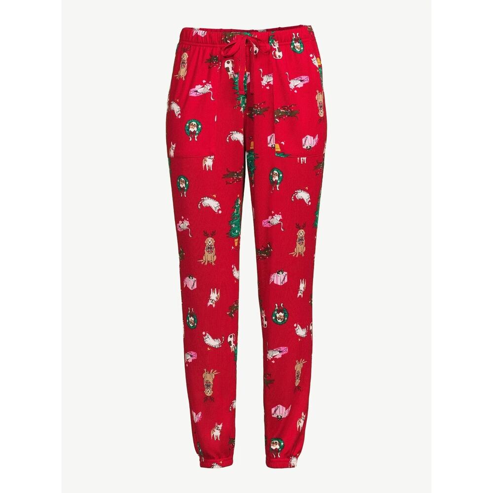 WOMEN'S JOYSPUN HACCI‎ KNIT SLEEP JOGGER PAJAMA PANTS SIZE 2X 18W-20W NWT